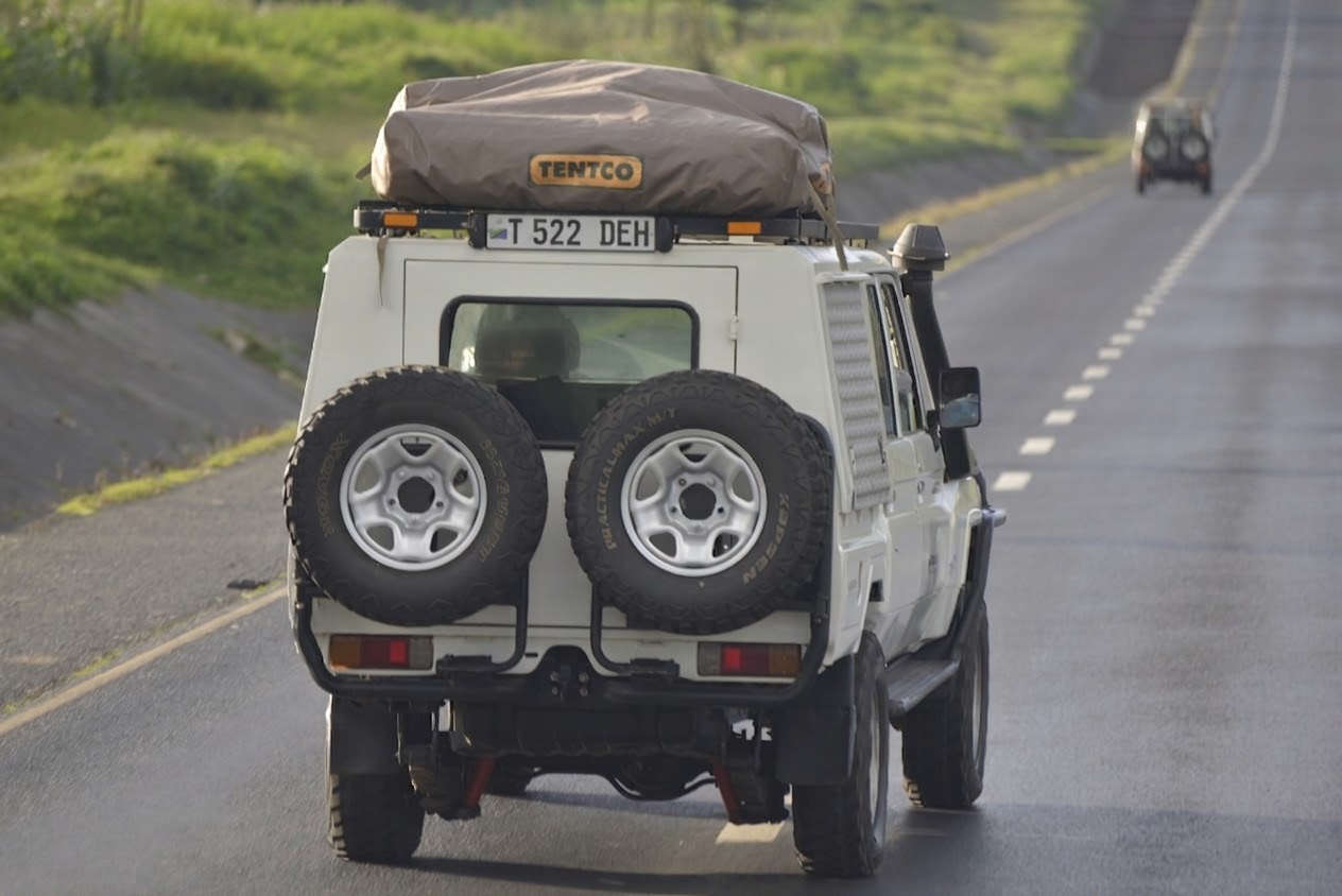 Tanzania self-drive route planning